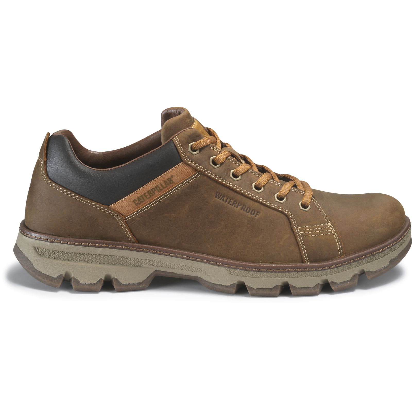 Caterpillar Shoes South Africa - Cat Men's Sterling Waterproof Casual Shoes Brown VQ4651902